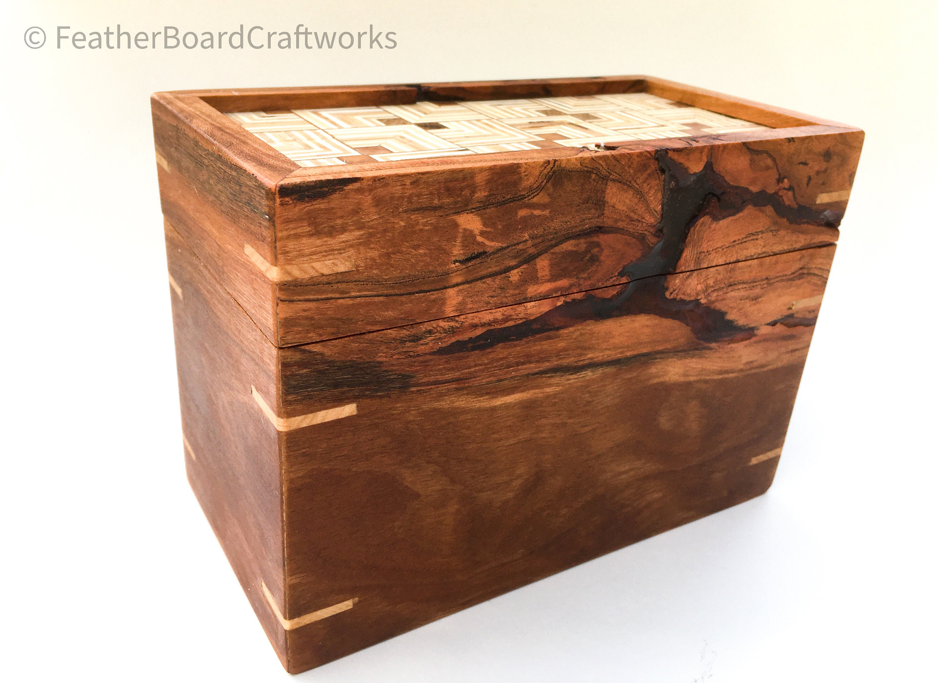 Caja de cereza con la parte superior estampada | Etsy