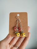Seasonal Junimo Dangle Earrings (More Colours/Combi in listing!) product logo