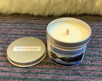 125g Wood Wick Soy Wax Candle Hand Made