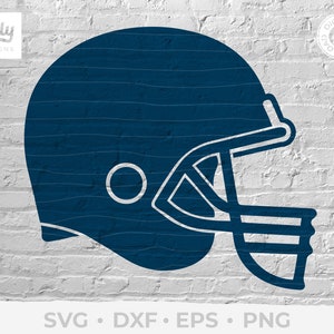 Casco de fútbol SVG, casco de fútbol Clipart Descargar, Fútbol Deportes Casco Cortar Archivo para Cricut y Silueta