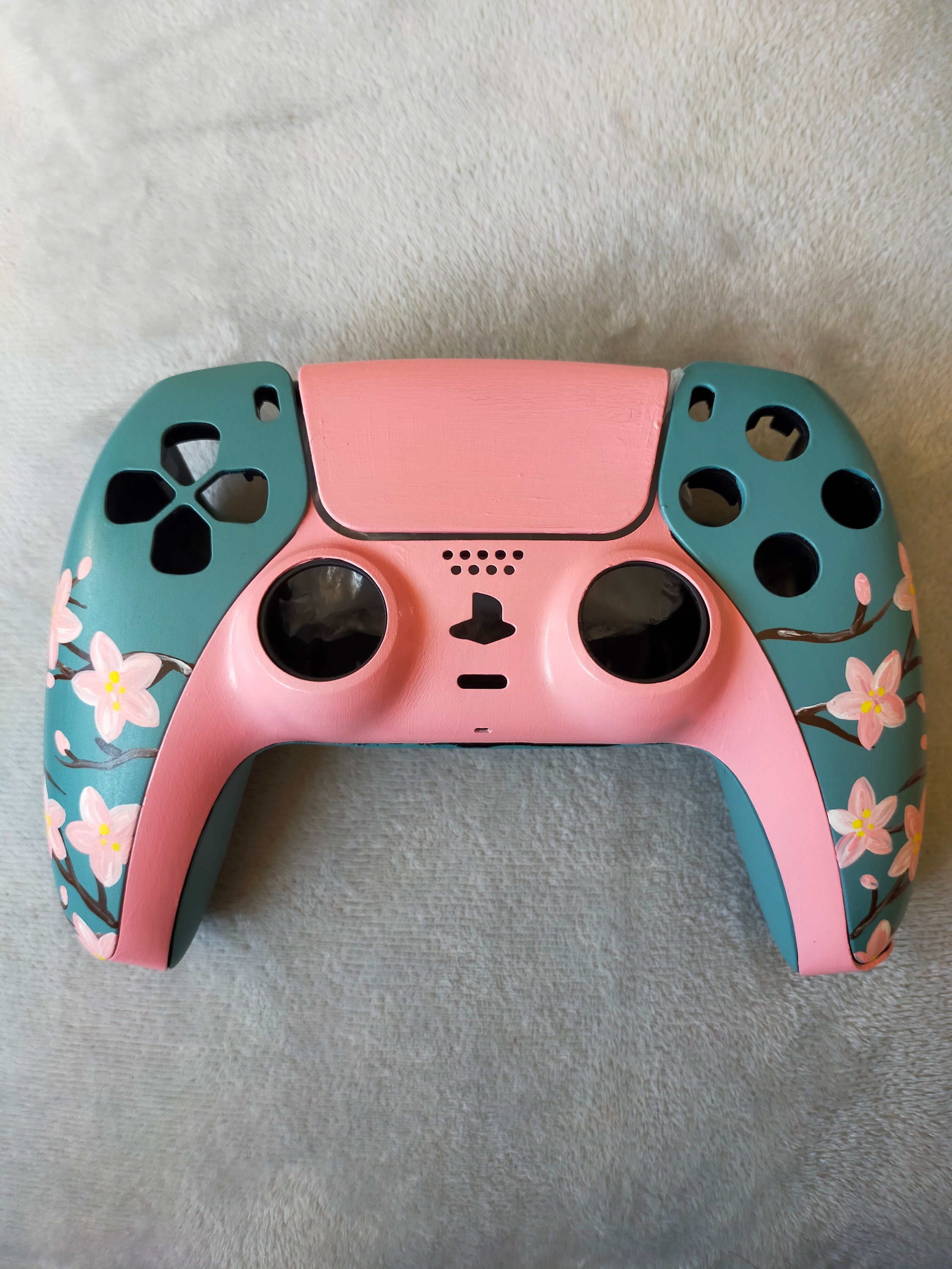 Scary Party Custom Un-modded Wireless Pro Controller Compatible with PS5 Exclusive Unique Design