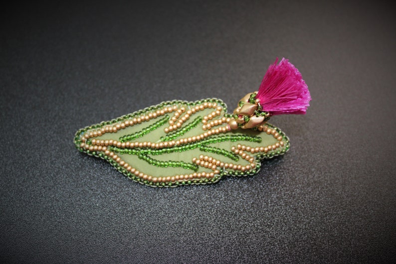 Thistle Brooch