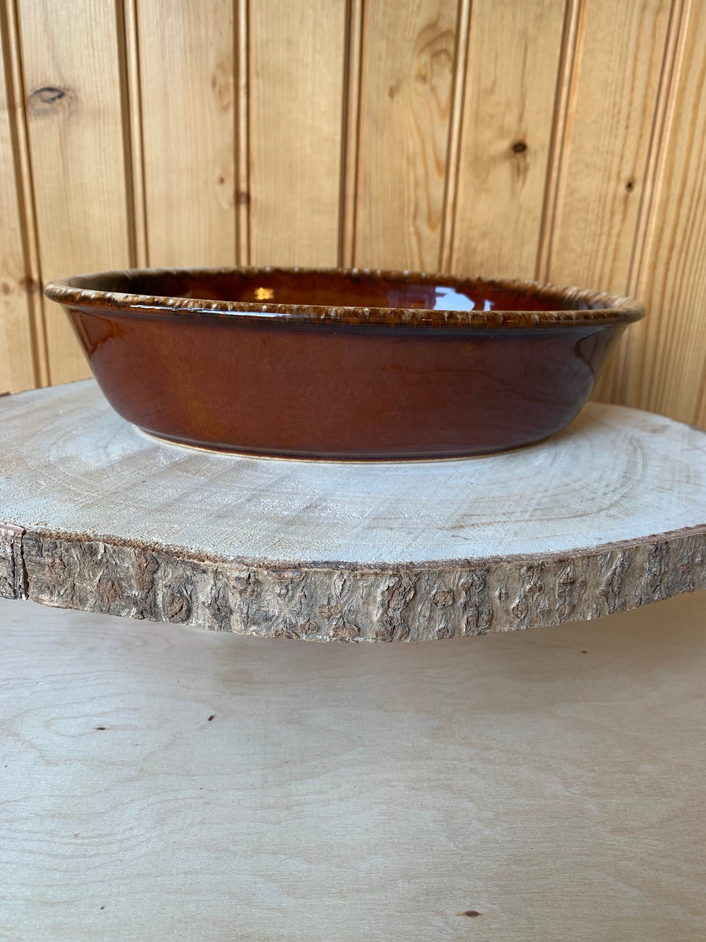 Vintage Hull Pottery Casserole Dish Etsy