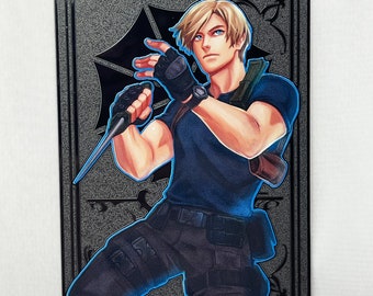 Resident Evil 4: Leon S Kennedy and Ashley Metal Field Center