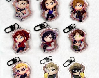 バイオハザード キャラクター 3 インチ キーホルダー || レオン