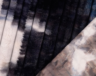 Fabric Faux Fur Abstract