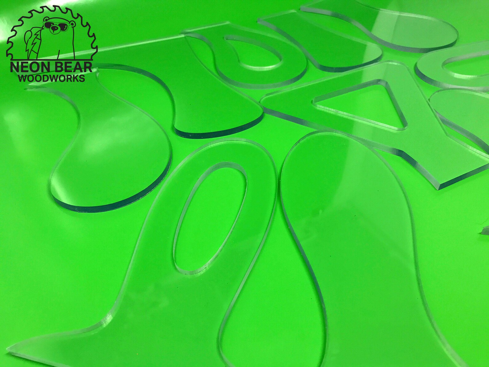 Router Templates clear Polycarbonate just THE Handles Template Pack Set of 10 Handles for