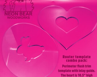 Router Templates clear Polycarbonate: just THE - Etsy