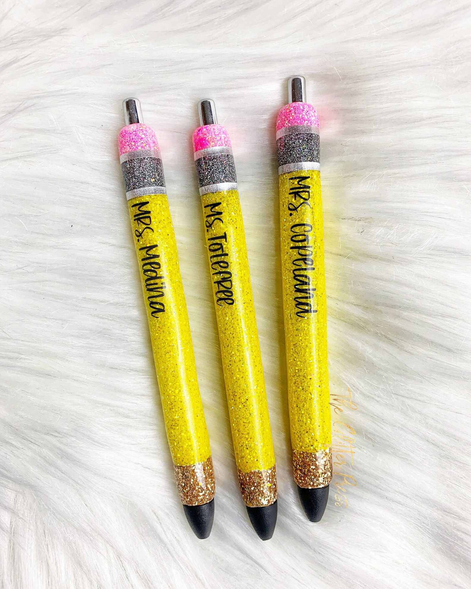 Pencil Pen Personalized pens Epoxy pen Etsy
