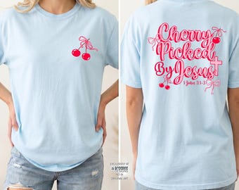 Cherry Jesus T-shirt | Christian Comfort Colors Graphic Tee