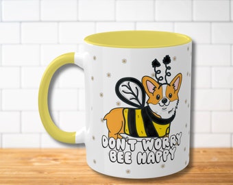 Bumble Bee Corgi Coffee Mug – Cute Dog Lover Gift