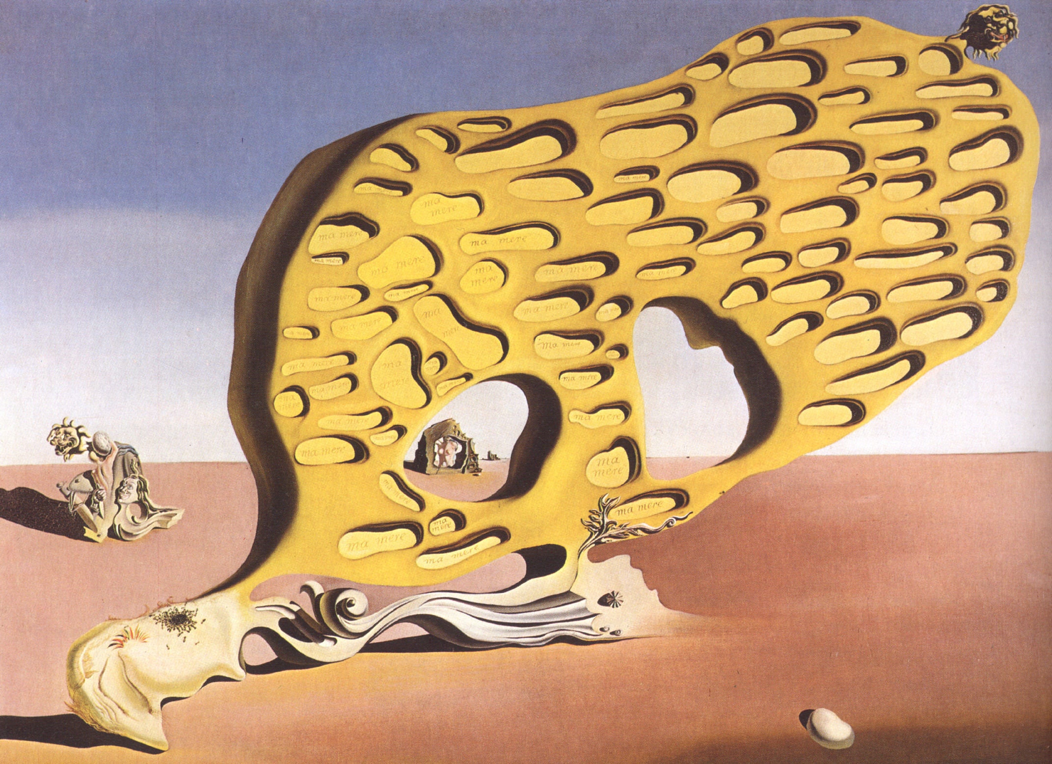 15 el enigma de deseo Página de cartel de Salvador Dali 