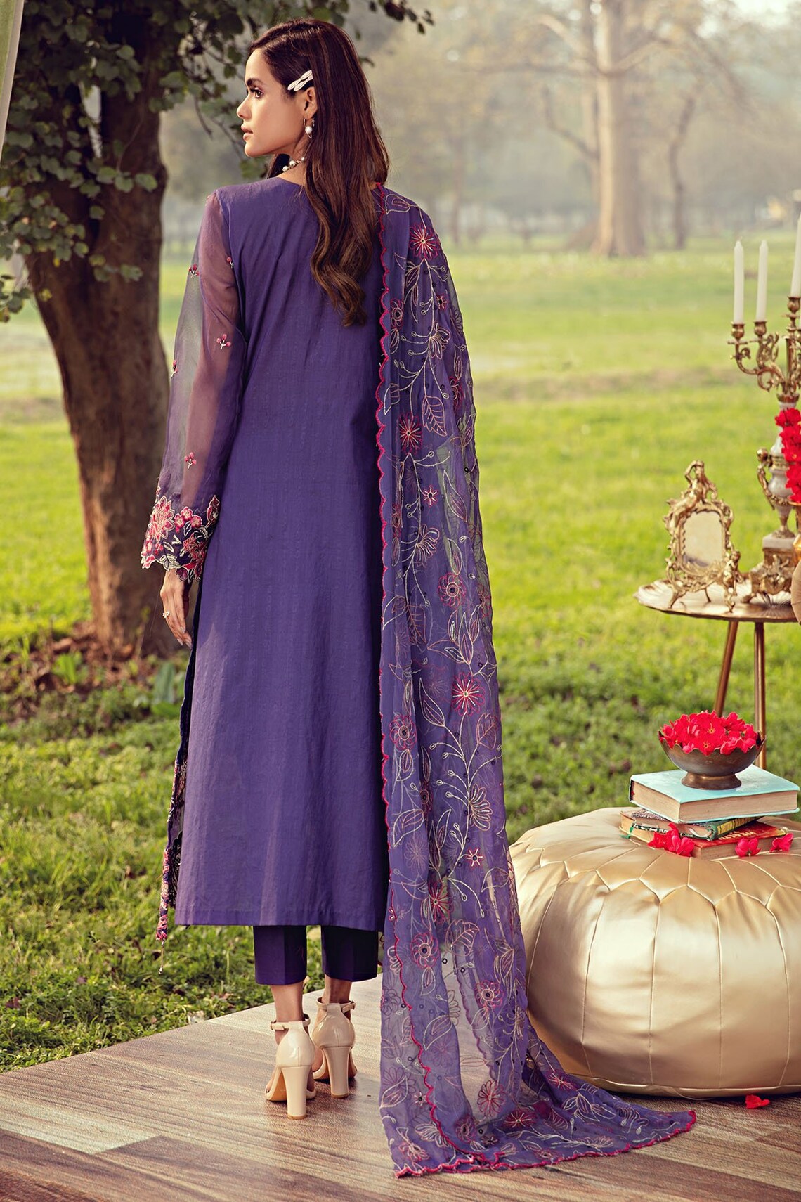 eid lawn dress design 2021