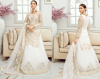 gold indian wedding dress