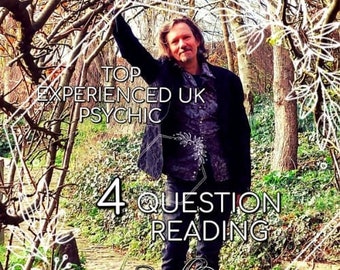 4 QUESTION Psychic Reading Top Uk Experienced Psychic