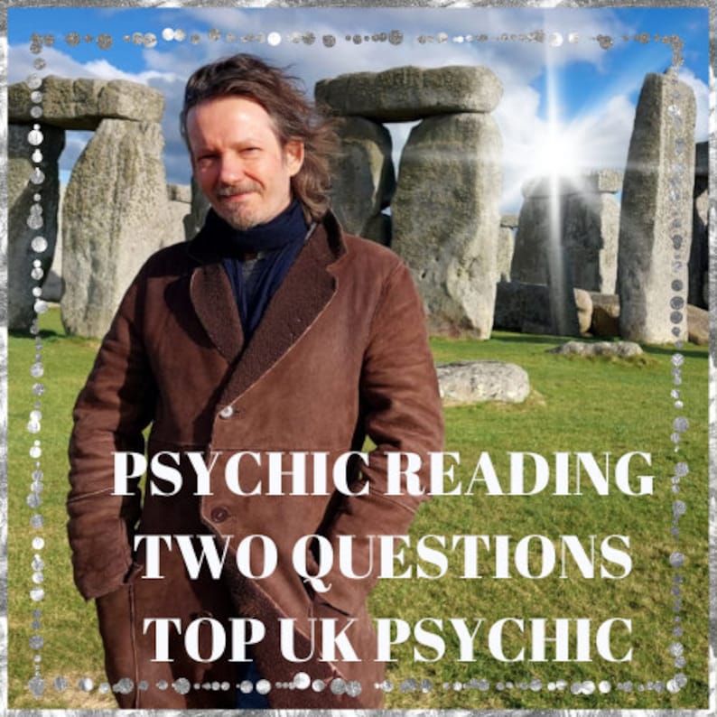 PSYCHIC Reading Top UK Psychic Tarot TWO Questions Digital Download zdjęcie 2