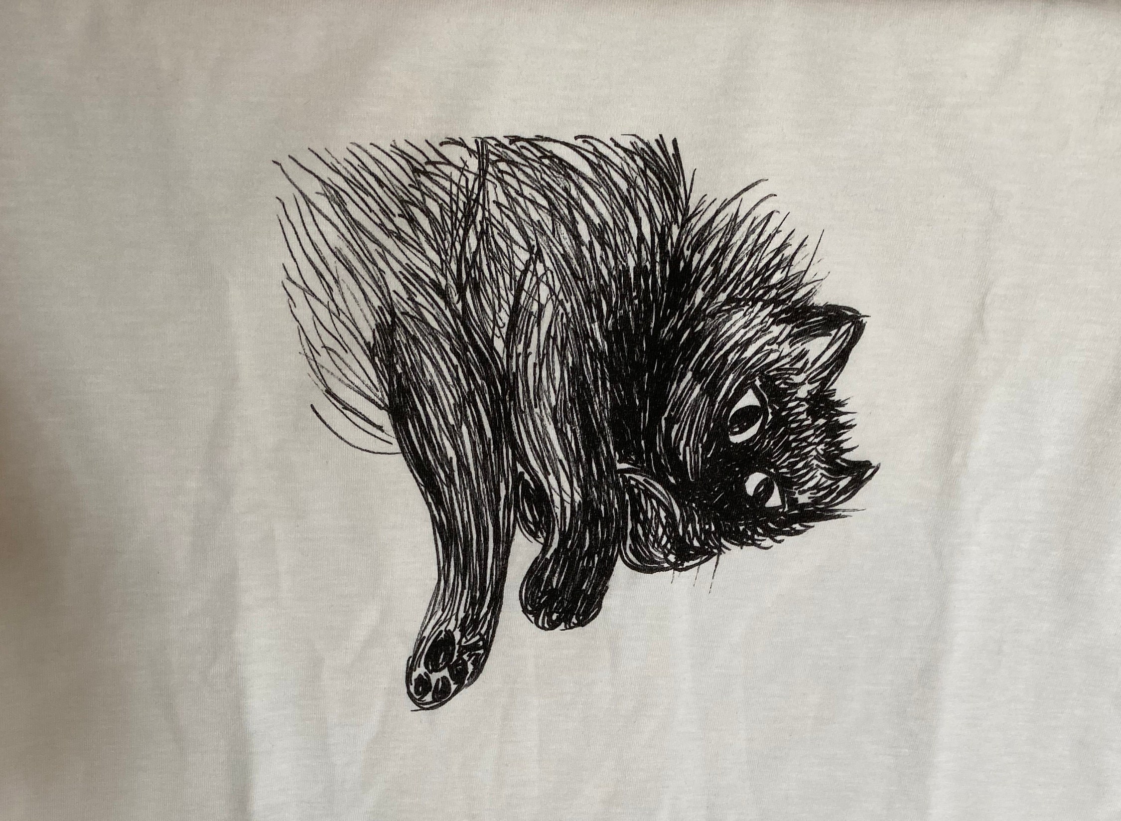 Camicia con shop stampa gatti