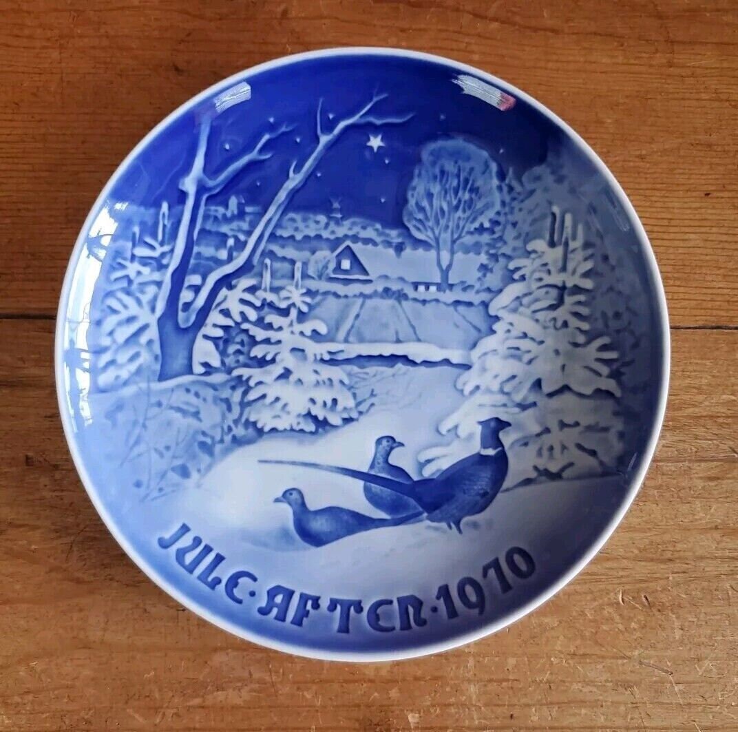 4 ヴィンテージ 67 68 69 70 BING & GRONDAHL B and G ブルー