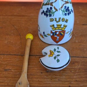 Dijon Mustard Jar - Etsy