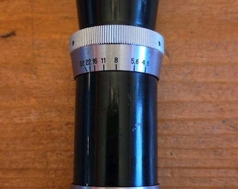 Schneider-Kreuznach Tele-Xenar Lens 1:4.5/150 C-Mount 8mm/16mm Cinematography