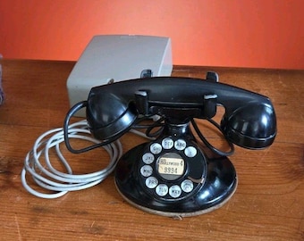 Bell Western Electric Oval Rotary Phone D1/F1 Model AT&T Subset Ringer Box