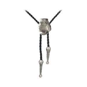 Pewter Boxing Glove Necklace Western Cowboy Necktie Bola Bolo Tie codeFT24  unisex line dancing cowboy Wild West
