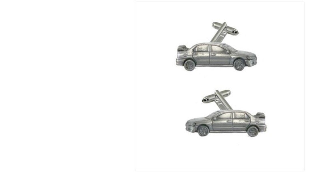Mits Lancer evolution viii refW cuff link cufflink Stick pin tie