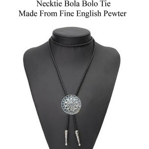 Pewter Dart Board Necklace Western Cowboy Necktie Bola Bolo Tie code s17 unisex line dancing cowboy Wild West