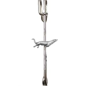 otter on a 3&quot; 7.5cm Kilt Pin Scarf / Brooch with English Pewter Emblem or Stunning stick pin with  connector codeppa18