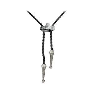 Sombrero   Necklace Western Cowboy Necktie Bola Bolo Tie codeFT246  unisex line dancing cowboy Wild West