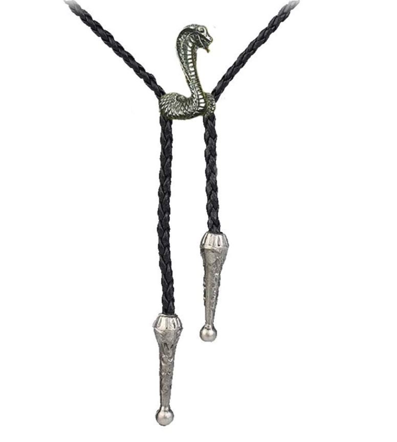 COILED RATTLESNAKE PEWTER BOLO TIE WESTERN TIE NEW! COILED RATTLESNAKE PEWTER BOLO TIE WESTERN TIE NEW!