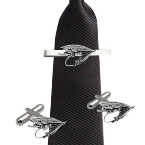 Large Fly made from fine English pewter cuff link or tie slide or the set or stick pin code  code F29