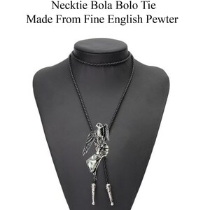 Pewter Falcon on the glove  Necklace Western Cowboy Necktie Bola Bolo Tie codeb23 unisex line dancing cowboy Wild West bird of prey