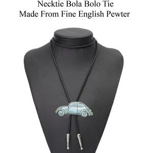 Pewter Classic Car VWB   Necklace Western Cowboy Necktie Bola Bolo Tie code ppt07 unisex line dancing cowboy Wild West