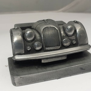 Mor +8  Pewter Effect Car pen Holder desk paper weight desk tidier etc Handmade In Sheffield