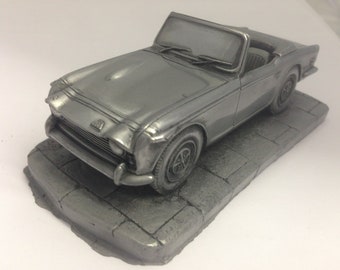 TR250 coche efecto peltre 1.32 modelo de coche hecho a mano en Sheffield