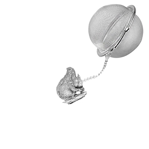 Different Squirrels  Pandas  Badgers 2inch Tea Ball Mesh Infuser Stainless Steel Sphere Strainer Squirrel  Panda  Badger