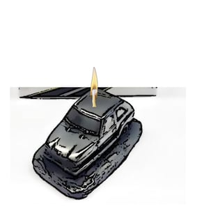 Two handmade Candles Bond Classic car candle range in 7 colours Birthday 875  , bug,Equipe 2Lt Convertible,Saloon, Equipe GT ,GT4S ,Minicar