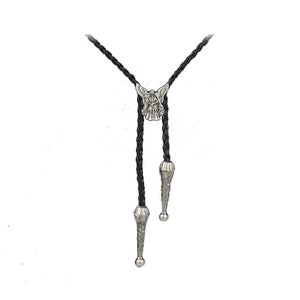 Pewter Valkyrie Collier Western Cowboy Necktie Bola Bolo Tie coder233 unisexe ligne de danse cow-boy Wild West