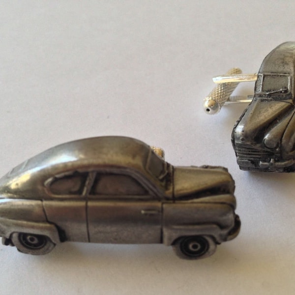 classic Sweden car Sab 92  ref224 cuff link cufflink Stick pin tie tack pin badge tie clip classic car