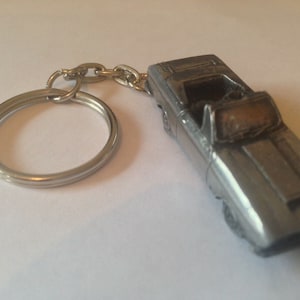 classic car pewter effect Bond Equipe 2Lt Convertible ref31 car keyring  or pin badge classic car