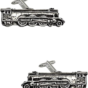 Flying Scotsman  made from fine English pewter cuff link or tie slide or the set or stick pin code  codeww44