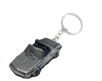 Italian classic car X19 1500 ref63 car keyring  or pin badge classic car automobile