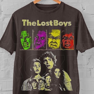 Retro 80er Jahre Vampir Film T-Shirt: The Lost Boys Graphic Tee