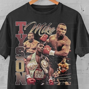 Style vintage Mike Tyson, t-shirt bootleg, boxe rap Tee hop RnB, chemise Mike Tyson Merch, bootleg