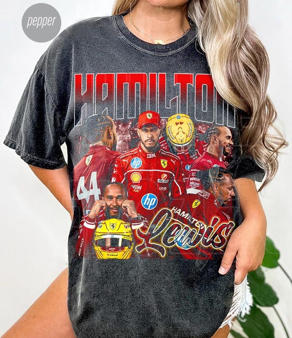 Graphic Tee T Shirt Lewis Lewis Hamilton Shirt, Racing Car Shirt