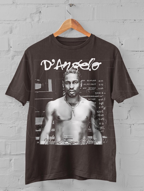 D'angelo T-shirt, Vintage Rap Tee, 90s R&B Music - Etsy Israel