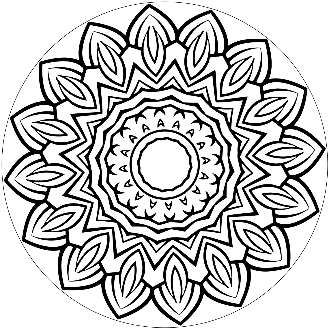 Mandala Patterns.pdf 30 Mandalas/patterns to Colour ( PDF File Ready to Download ) - Etsy