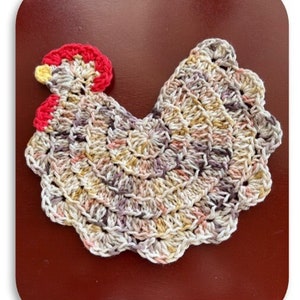 Best Chicken Potholder Crochet Pattern