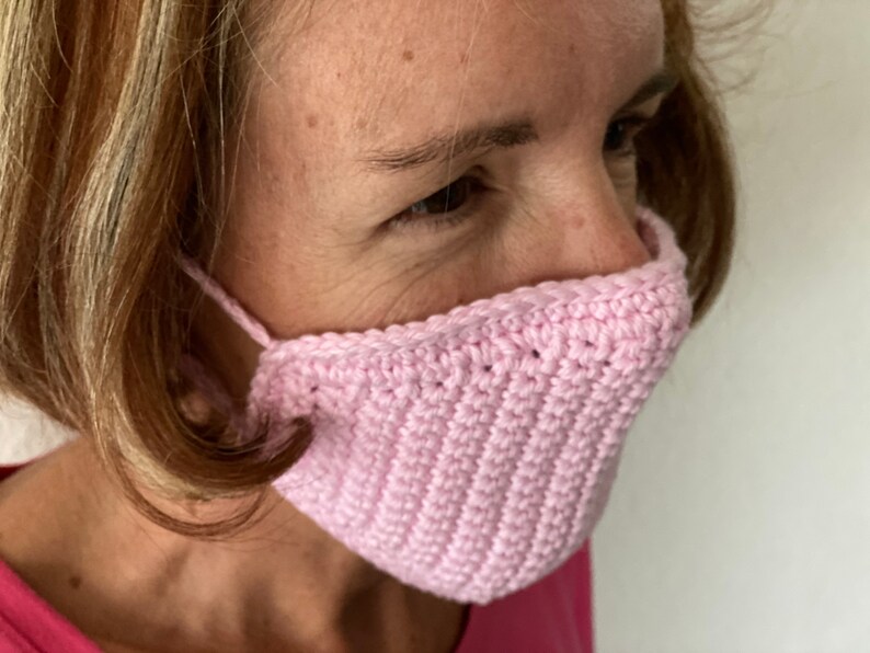 Easy Crochet Face Mask Cover Pattern // Instant PDF Download Etsy